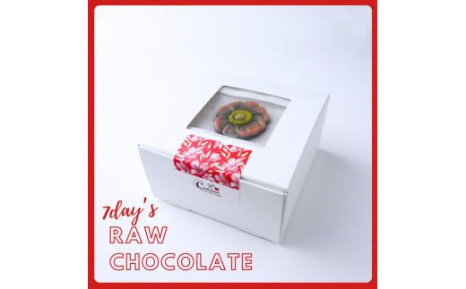 【乳製品・卵・小麦・白砂糖不使用！】7daysローチョコレートギフトボックス　7枚セット【 チョコレート 神奈川県 小田原市 】 142069_HA002