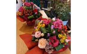 生花アレンジ体験レッスン 【 フラワーアレンジメント 体験 チケット 神奈川県 小田原市 】 142069_HQ004