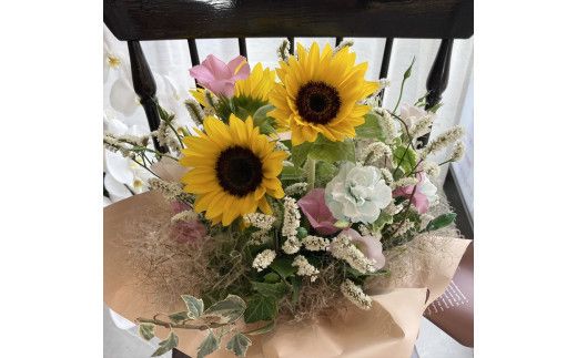 生花アレンジ体験レッスン 【 フラワーアレンジメント 体験 チケット 神奈川県 小田原市 】 142069_HQ004