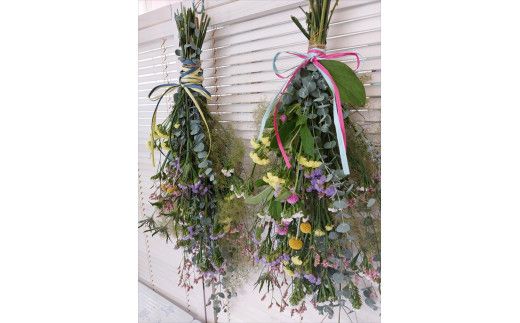 生花スワッグ体験レッスン 【 フラワーアレンジメント 体験 チケット 神奈川県 小田原市 】 142069_HQ005