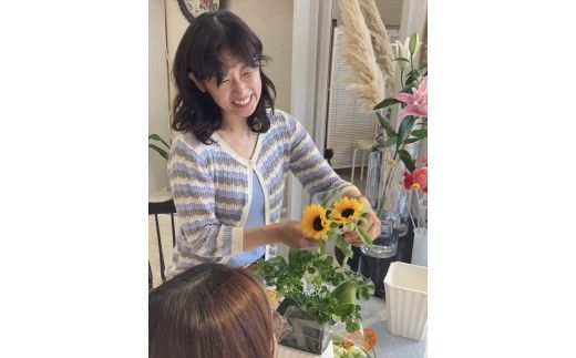 生花スワッグ体験レッスン 【 フラワーアレンジメント 体験 チケット 神奈川県 小田原市 】 142069_HQ005