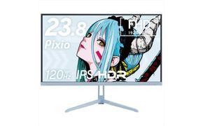 Pixio ゲーミングモニター 23.8インチ FHD 120Hz IPS ブルー/水色 PX246WAVEB 142069_HWA005VC02