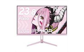 Pixio ゲーミングモニター 23.8インチ FHD 120Hz IPS ピンク PX246WAVEK 142069_HWA005VC03