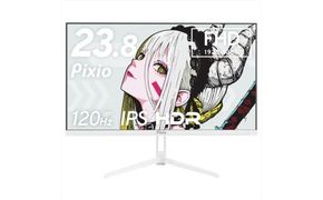 Pixio ゲーミングモニター 23.8インチ FHD 120Hz IPS ホワイト/白 PX246WAVEW 142069_HWA005VC04