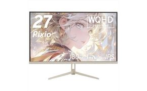 Pixio ゲーミングモニター 27インチ WQHD 180Hz IPS ベージュ PX278WAVEBE 142069_HWA011VC03