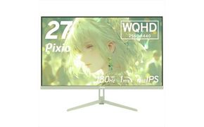 Pixio ゲーミングモニター 27インチ WQHD 180Hz IPS ミントグリーン/緑 PX278WAVEMT 142069_HWA011VC05