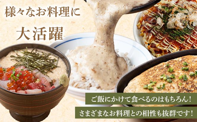 解凍するだけでお店の味が楽しめる。自然薯味付とろろ100ｇ×１０ｐセット【とろろ 極上とろろ 山芋 箱根 お家用 家庭用 国産 セット商品 自然薯 味付とろろ 贈答品 神奈川県 小田原市 】 142069_DV002