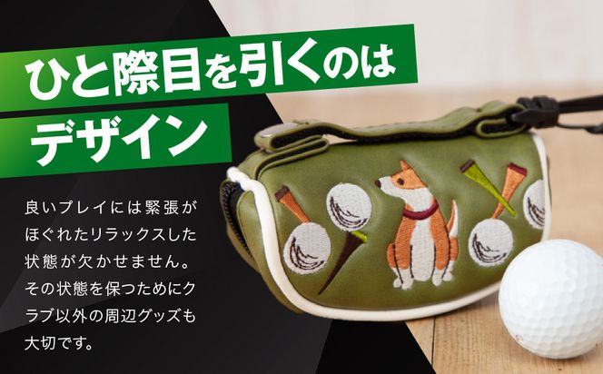 【ルーツゴルフ】ルーツストーリー ボールポーチ［グリーン］ゴルフクラブ ［ 京都 ゴルフ ブランド 世の中で一番飛ぶクラブを作りたい 飛距離 スコア 人気 おすすめ オーダーメイド 特別仕様 カスタマイズ カスタム ］ 261009_A-AX021