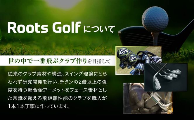 【ルーツゴルフ】ルーツラプター フェアウェイウッド 3番ロフト15° ヘッドカバー付 ゴルフクラブ＜シャフト硬さ：S＞［ 京都 ゴルフ ブランド 世の中で一番飛ぶクラブを作りたい 飛距離 スコア 人気 おすすめ オーダーメイド 特別仕様 カスタマイズ カスタム ］ 261009_A-AX046VC03