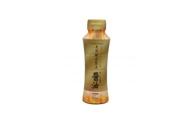 伊賀越　天然醸造製法　醤油　200ml x 12本 242161_FM003