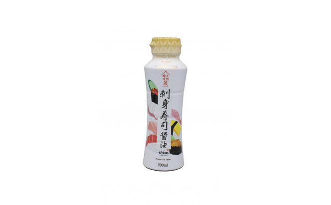 伊賀越　天然醸造蔵　刺身寿司醤油　200ml x 12本 242161_FM004