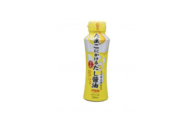 伊賀越　天然醸造蔵　たまごにかける万能だし醤油　200ml x 12本 242161_FM005