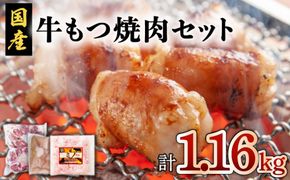 国産！牛もつ（ホルモン）焼肉セット　K002-007