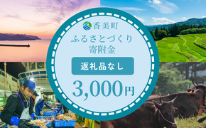 【返礼品なし】兵庫県香美町 ふるさとづくり寄附金（3,000円分） 25-35