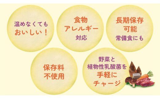 【からだを想う野菜スープ】和風五目10食セット/レトルト/食物アレルギー対応/長期保存/防災食 322032_AP056