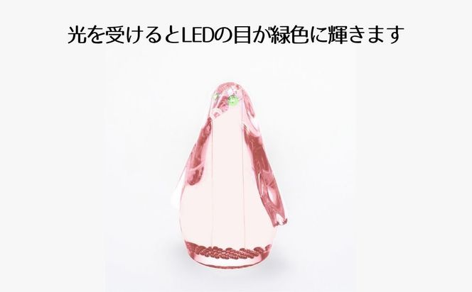 【世界初の全方位受光ソーラー】スフェラーペンギン＜ピンク＞［ 京都 世界初 太陽電池 スフェラ―パワー ペンギン ソーラー オブジェ かわいい 不思議 水槽用装飾品 ふるさと おしゃれ かっこいい 京都 通販 送料無料 ふるさと納税 ］  261009_B-TM12