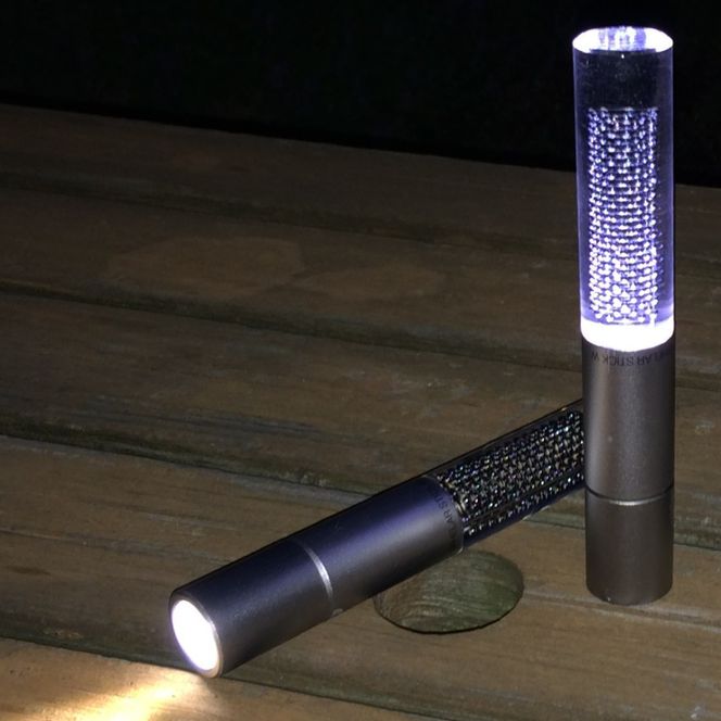 【世界初の全方位受光ソーラー】スフェラースティックW（ソーラーLEDペンライト）［ 京都 世界初 太陽電池 スフェラ―パワー ランプ アウトドア キャンプ LEDライト LED 災害用 電気 間接照明 照明 ふるさと おしゃれ かっこいい 京都 通販 送料無料 ふるさと納税 ］  261009_B-TM17