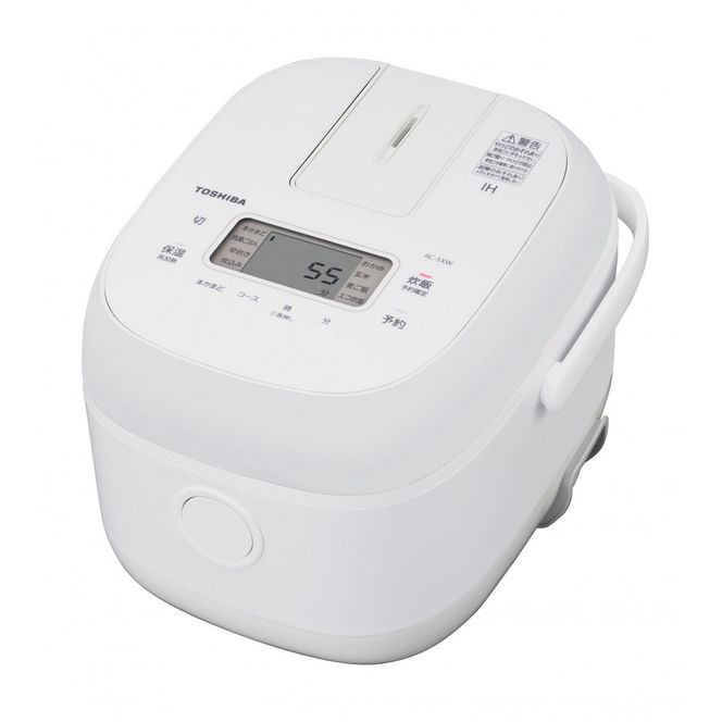 東芝　炊飯器　IH　高火力でふっくら　3合　RC-5XW(W) 141305_KV50