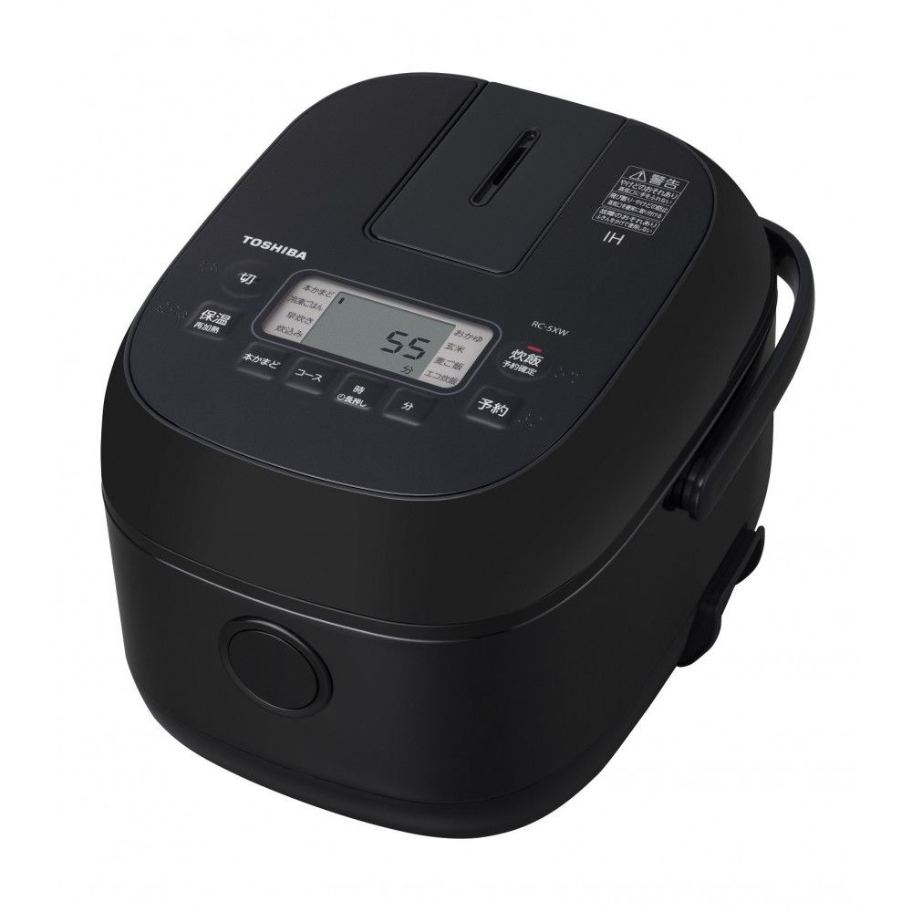 東芝 炊飯器 IH 高火力でふっくら 3合 RC-5XW(K) 141305_KV49