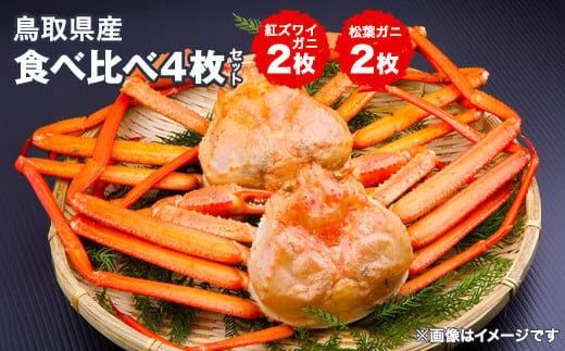 750.鳥取県産松葉ガニと紅ズワイガニの食べ比べセット※着日指定不可※離島への配送不可※2026年2月上旬〜3月下旬頃に順次発送予定 313726