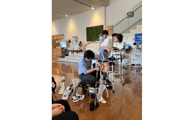 来社講義付き見学会～体験模擬義足・下肢装具の装着体験～川村義肢株式会社 272183_AD09