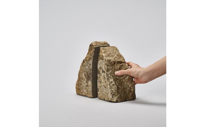 RS - ROCK END / XL / sabi｜庵治石ブックエンド 372013_AJ022