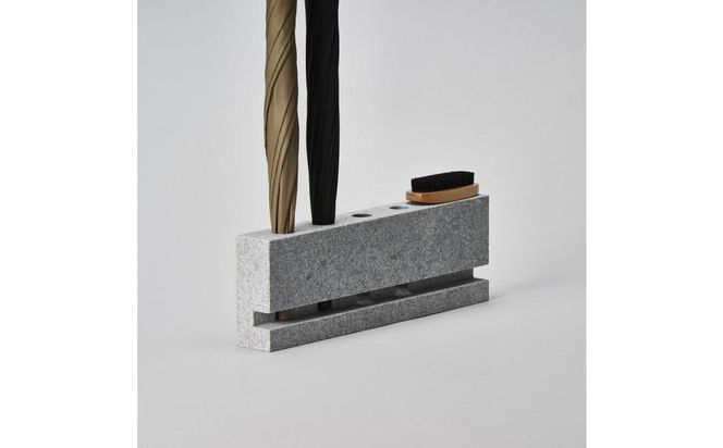 傘立て(石製品) 国産サビ御影石 【umbrella stand