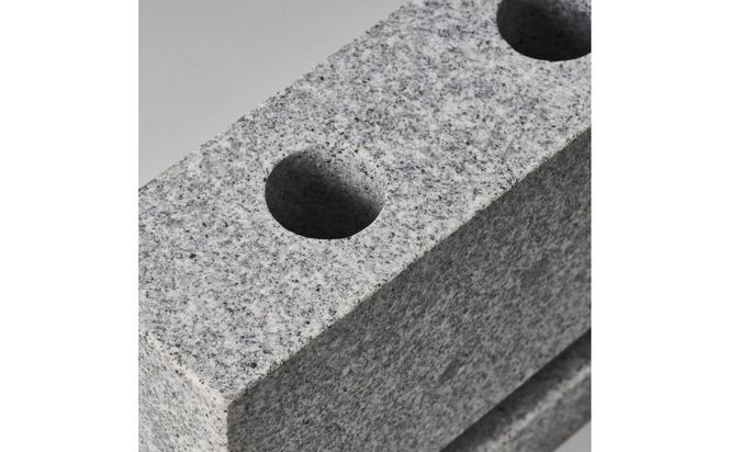 SS - UMBRELLA STAND / slim / komame｜庵治石傘立て 372013_AJ025