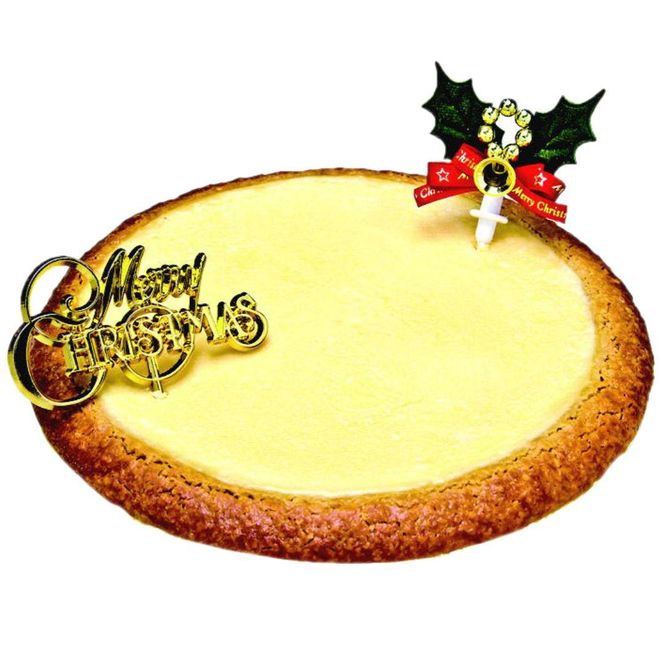 ベイクドチーズケーキ クリスマスプレーン 18cm 2個セット 372013_BB012