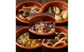 レンジで簡単調理　国産魚介のアヒージョシリーズ　5種セット 372013_BP014