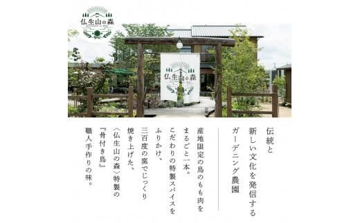 香川名物!骨付鶏4種、赤(サルサ)/黄(カレー)/緑(バジル)/白(プレーン)各1本 372013_BR003