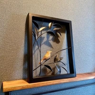 コトリの壁掛けフレーム 372013_BY001