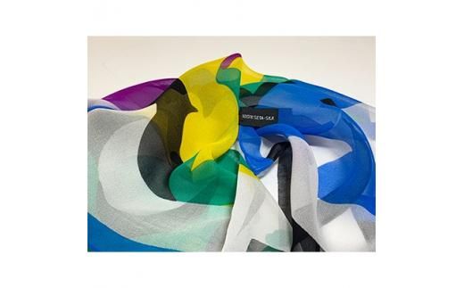 川島猛オリジナルスカーフ 372013_CH001