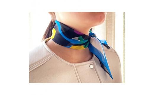 川島猛オリジナルスカーフ 372013_CH001