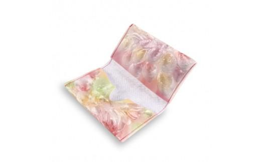 せと刺織り(R)カードケース（ダリア パステル）　せと刺繍(R) 372013_CT010