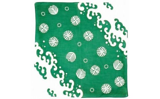 さぬきの手獅子　まいまい（油単：緑） 372013_DG002VC01