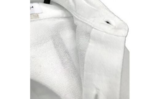 今治　バックパイルシャツ　ホワイト　【LL】 372013_DK001VC03