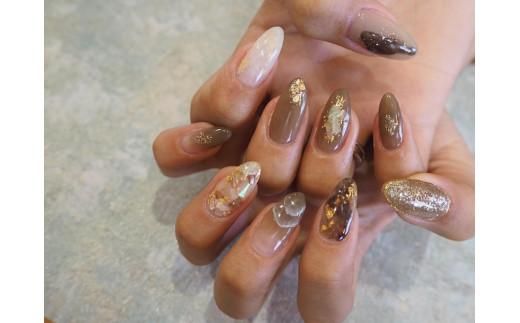 【おまかせデザイン】ジェルネイル体験チケット 372013_EK004