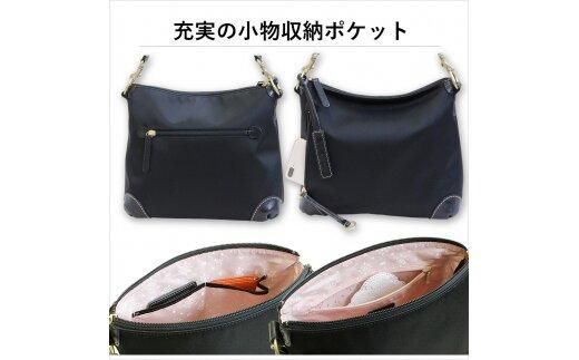 LIME(ライム）　撥水ナイロン2wayショルダーバッグ　カーキグレー 372013_EN014VC05