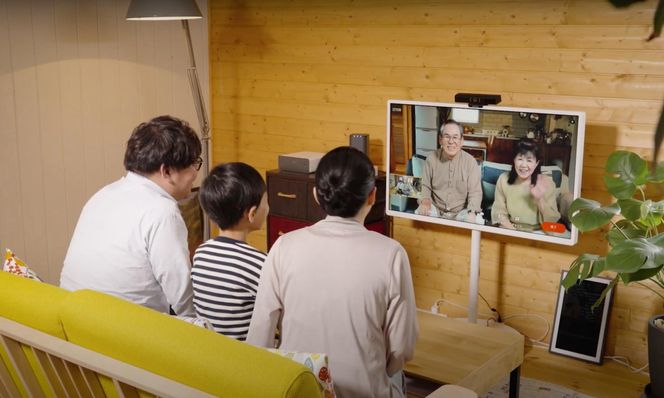 TV電話機器セット【アカウント登録不要、自宅TVを活用、見守りに最適】 372013_ER005