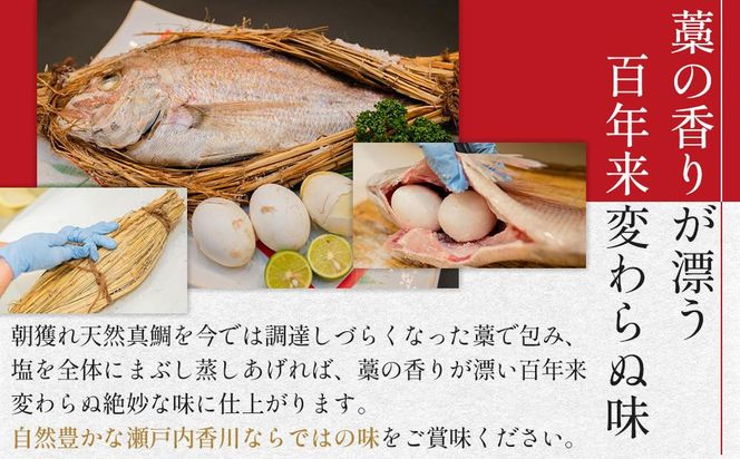 【お中元ギフト】天然真鯛の浜焼1尾（6人～7人前） 372013_ES019
