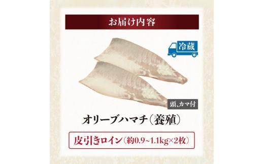 オリーブハマチ（養殖）　皮引きロイン 372013_FV005