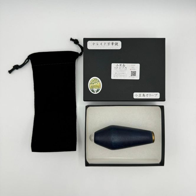 オリーブテレイドスコープ【藍染め】 372013_FZ008