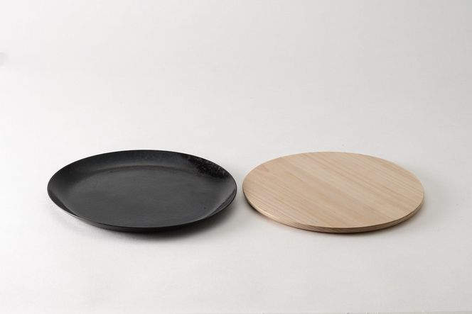 TAKIBISM フライパンディッシュ【中】まな板プレートセット 372013_GL037