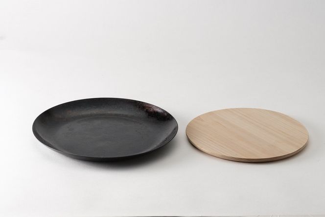 TAKIBISM フライパンディッシュ【大】まな板プレートセット 372013_GL038