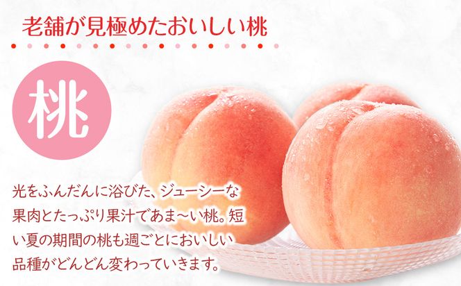 【2026年6月下旬より順次発送】特秀品！絶品「桃」約2kg(6～8玉) 372013_GM012