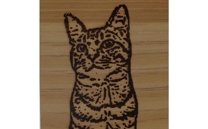 林家が作る香川県産ひのきのオリジナルQRコードボード 372013_GR003