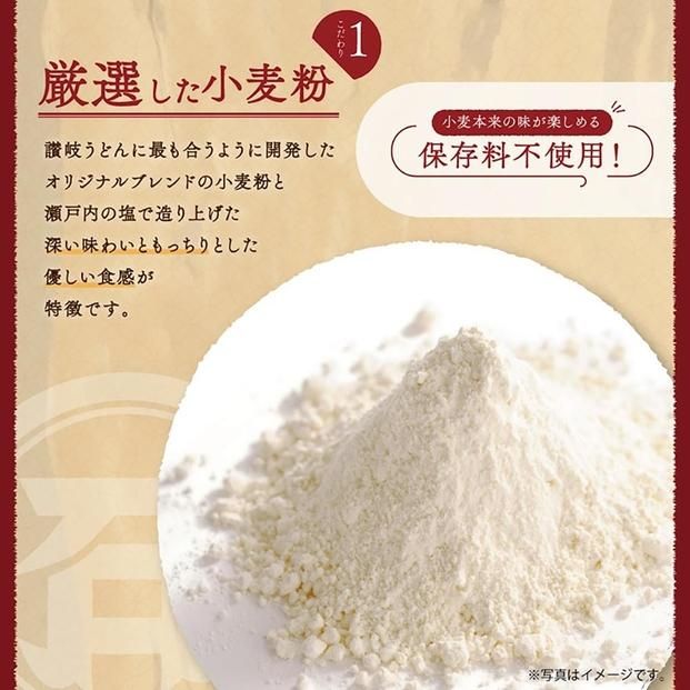 半生讃岐石丸うどん6人前（めんつゆ付き）麺300g×2袋 372013_GX001