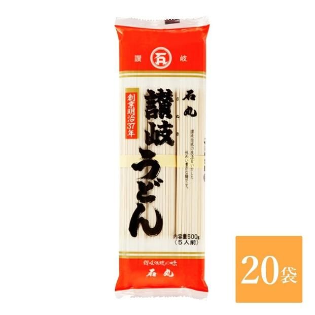 讃岐うどん100人前 乾麺（500g×20袋） 372013_GX002