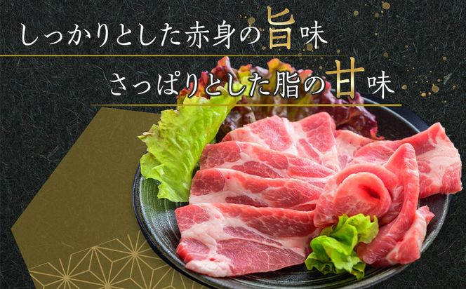 オリーブ豚　ロース焼肉用　1000g 372013_HM107